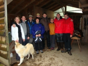 Nach dem Reiten bei Mathias - Antilco